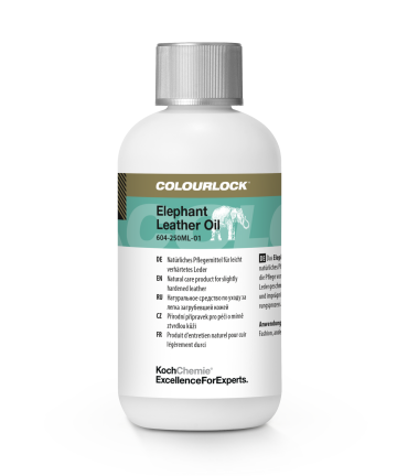 COLOURLOCK Bőrolaj 250 ml - Elephant bőrápoló olaj autókhoz és bőrbútorokhoz