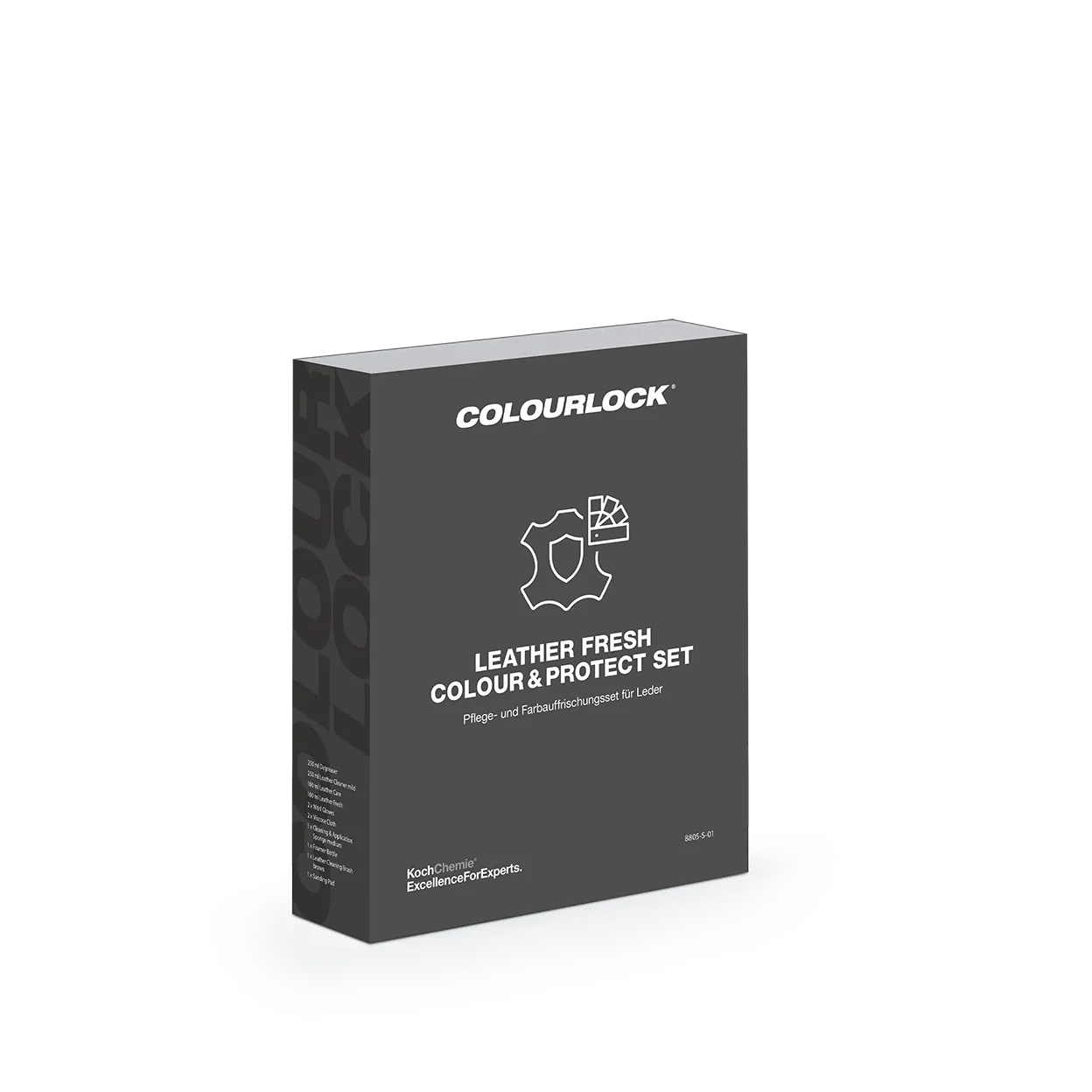 COLOURLOCK Bőrszínező Készlet – Bőrápoló & Autó bőrfesték kímélő bőrtisztítóval | 5000+ színben