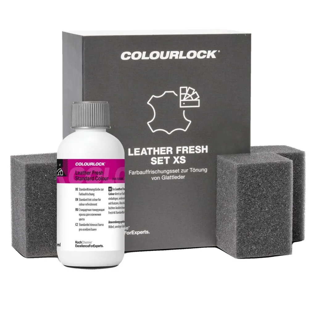 Colourlock bőrfesték – Leather Fresh Set XS 100 ml bőrszínező szett szivacsokkal