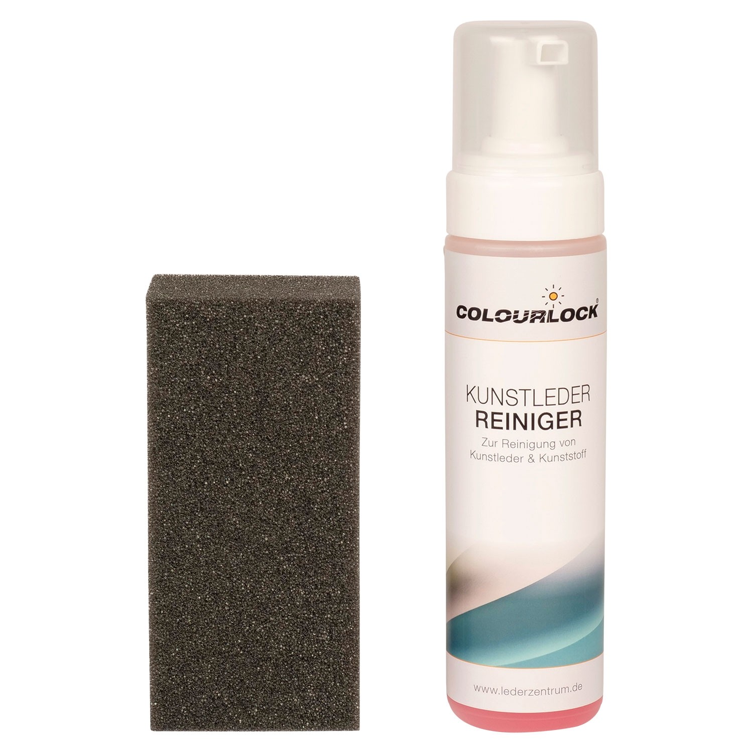 COLOURLOCK Műbőr Tisztító 200ml - Habosító flakon + szivacs