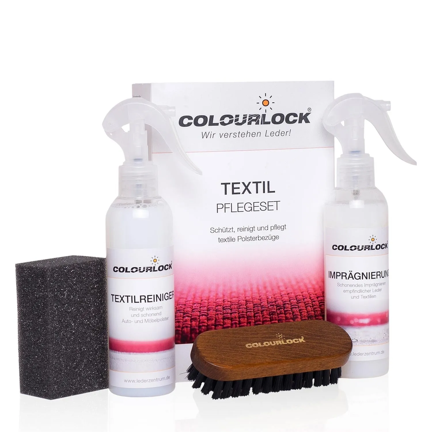 COLOURLOCK Alcantara Tisztító Szett - Textil és alcantara tisztításához impregnálóval