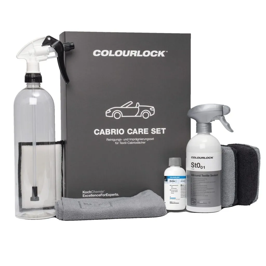 Colourlock Cabrio Care Set – kabrió tető tisztító és impregnáló szett