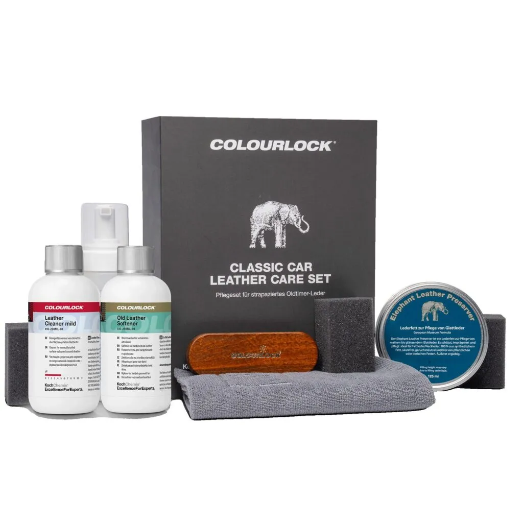 Colourlock Classic Car Leather Care Set – oldtimer autó bőrápoló szett