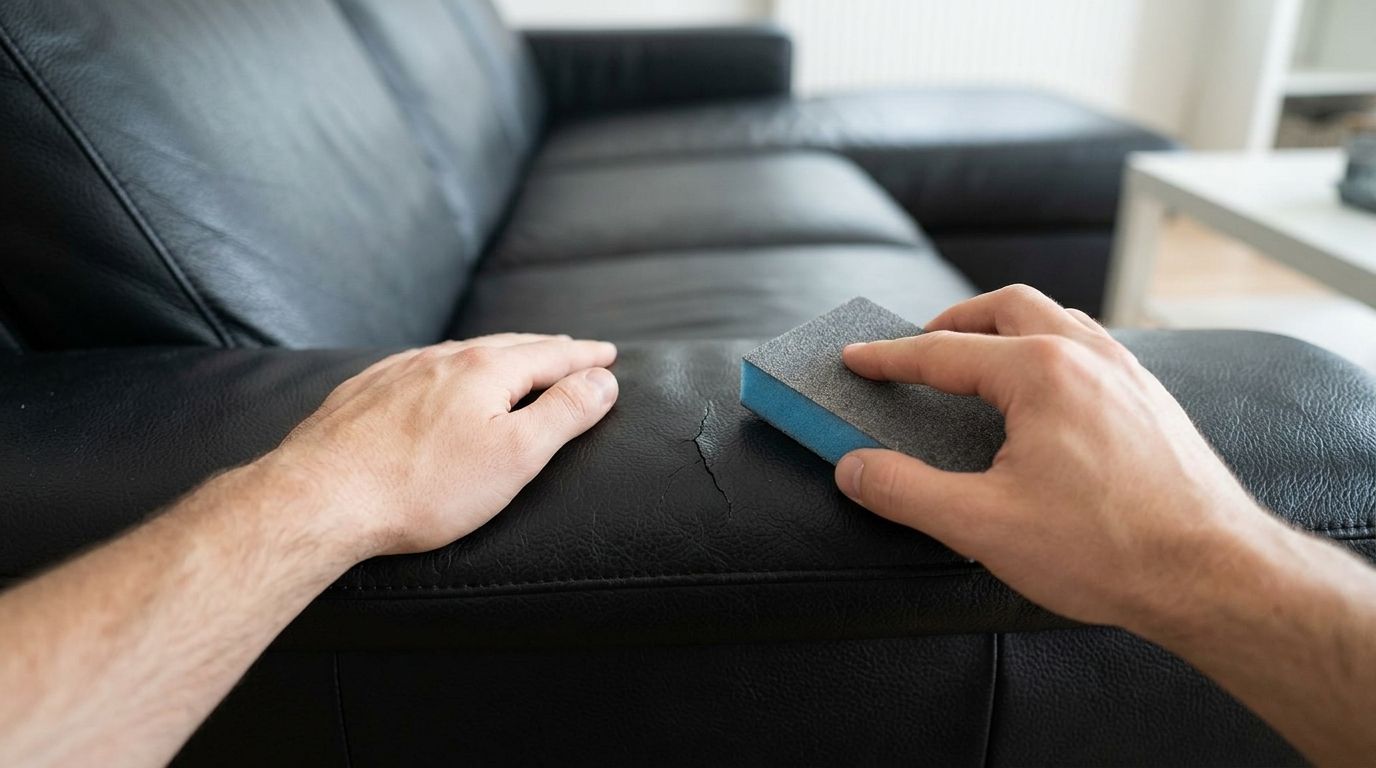 Bőrjavító készlet használata: a sérült bőr előkészítése csiszolószivaccsal